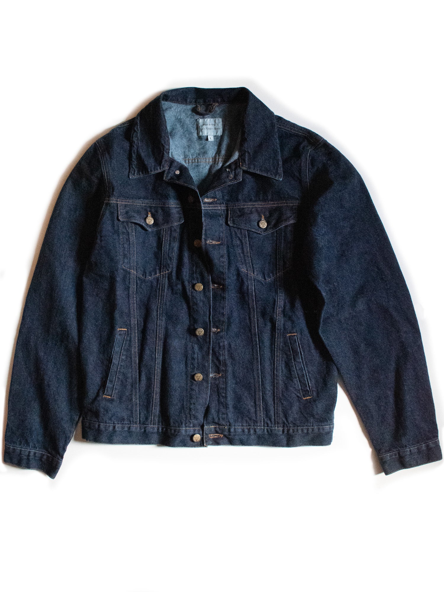 Vegan on sale denim jacket