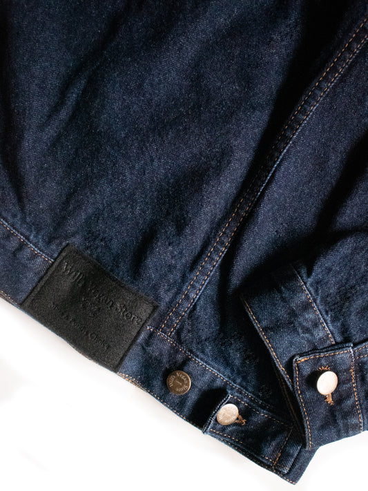 Recycled Denim Jacket | Vegan Coats & Jackets