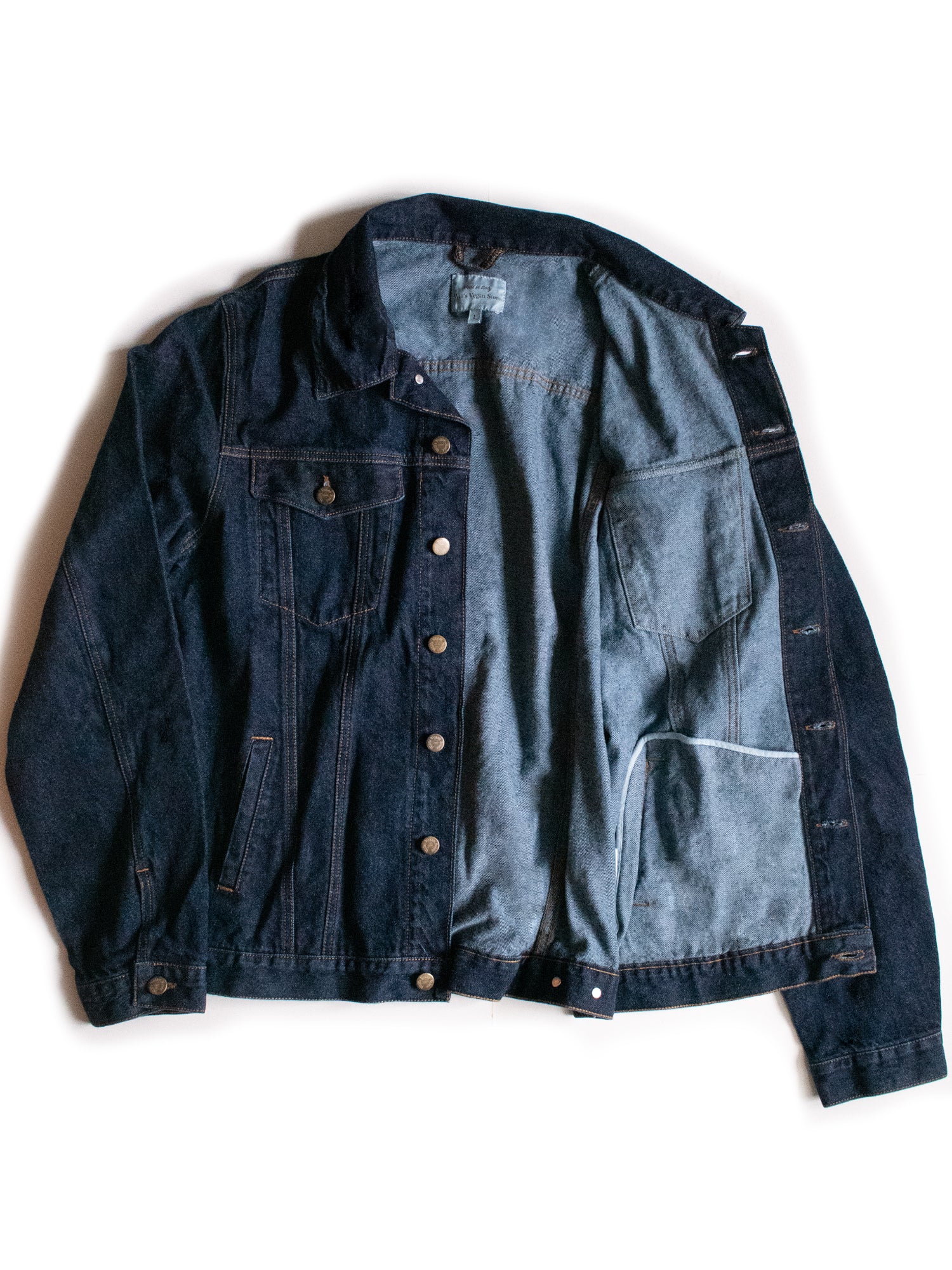 Vegan 2025 denim jacket