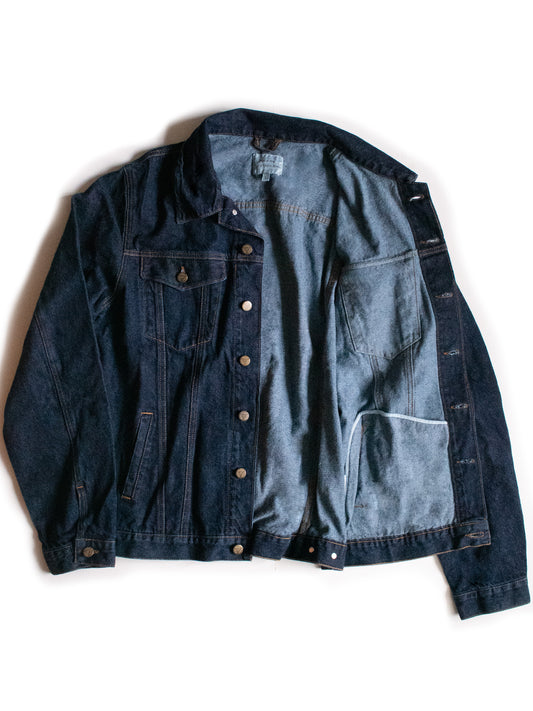 Recycled Denim Jacket | Vegan Coats & Jackets