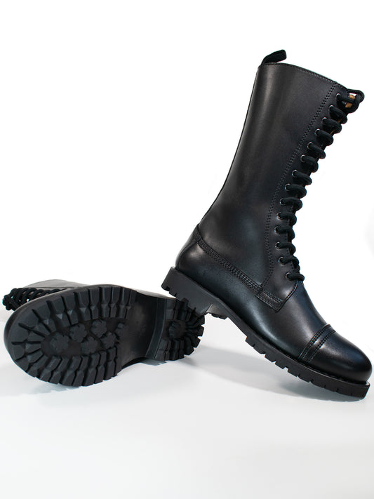 Goodyear Welt 14 Eye Boots | Vegan Goodyear