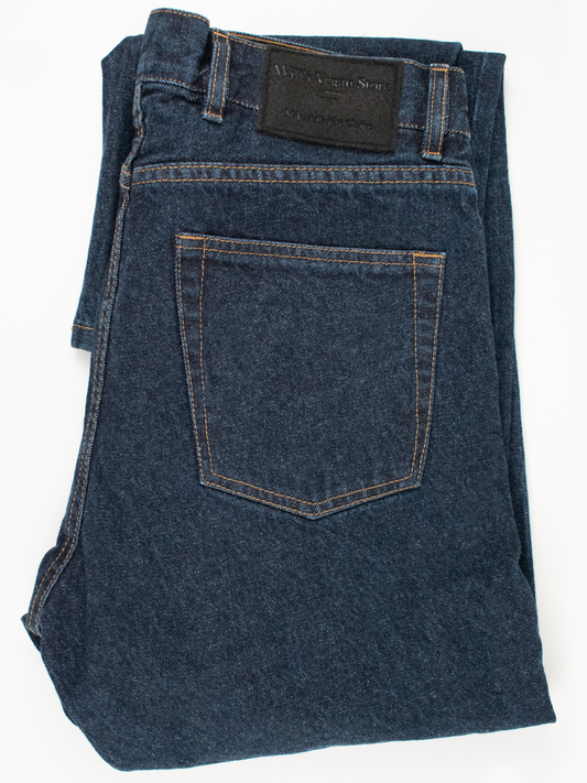 Classic Straight Leg Recycled Denim Jeans | 