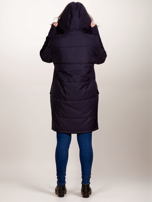 Parka Acolchada Reciclada | Vegan Coats & Jackets