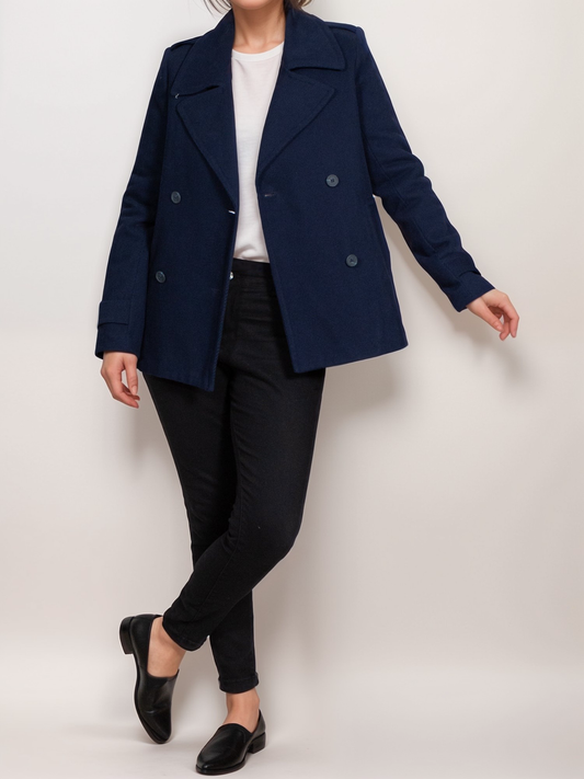 Pea Coat | Vegan Coats & Jackets