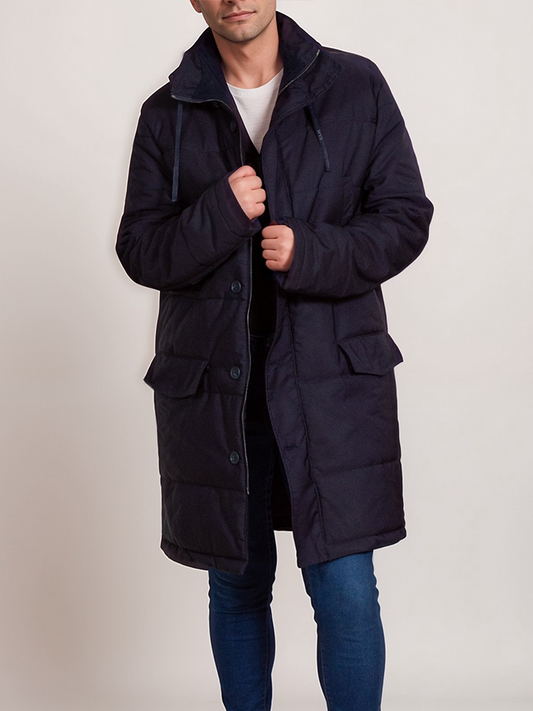 Recycled Quilted Parka | Vegan Coats & Jackets