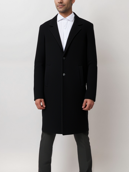 Structured Vegan Wool Coat