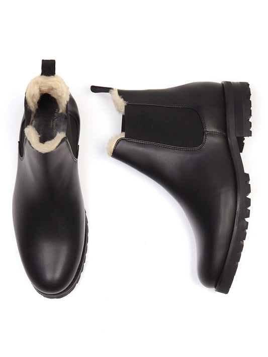 Botas Chelsea con banda de rodadura profunda y aislamiento Luxe  | Zapatos veganos para hombre