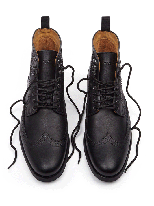 Brogue Boots | Vegan Boots