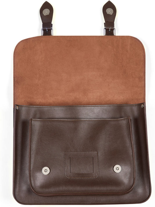 14 Inch Classic Satchel | Vegan Satchels