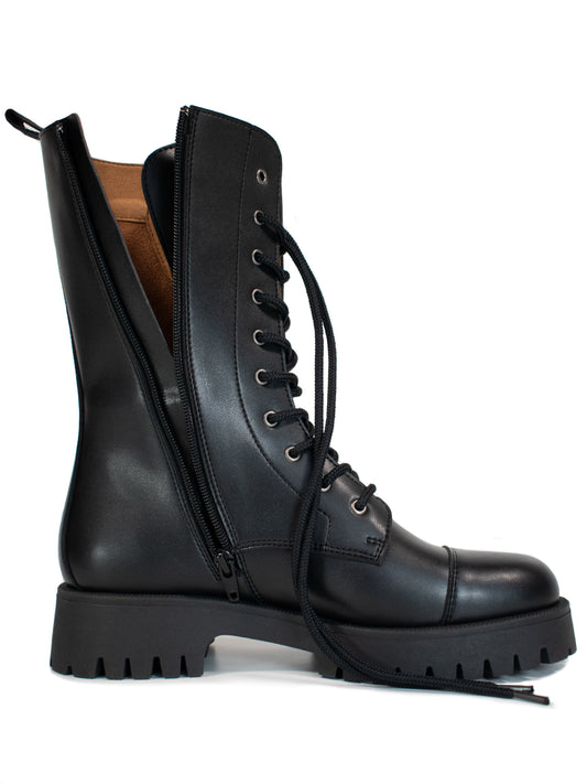 Botas Track Sole 10 Ojales  | Vegan Boots