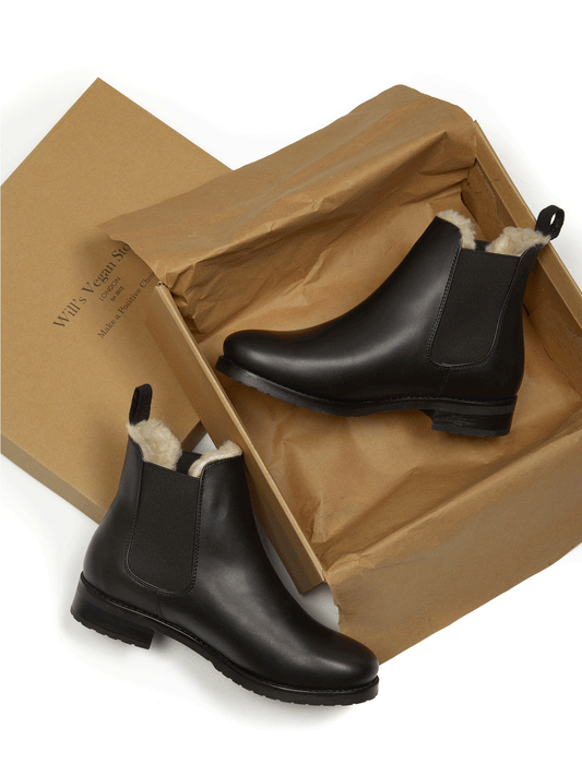 Botas Chelsea elegantes con aislamiento de lujo | Zapatos veganos para mujer