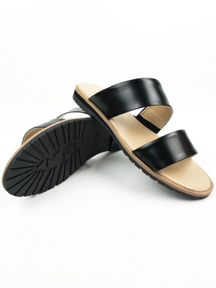 Two strap flat sandals hot sale womens